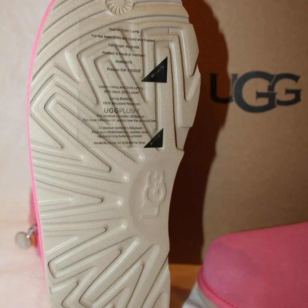 NIB UGG YOUTH 4 5 6 WOMEN'S 6 7 8 WATER RESISTANT‎ BAILEY ZIP SHORT SUEDE BOOTS